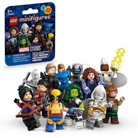 Unlike 71031 Marvel Studios, the rumoured 71039 Marvel Series 2 is believed to be in boxes, following the news of a confirmed upcoming switch from blind bags to blind boxes, therefore removing any way to feel what the minifigure is beforehand. . Lego marvel cmf series 2 near me